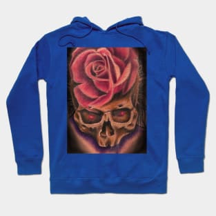 Skull Rose morph Hoodie